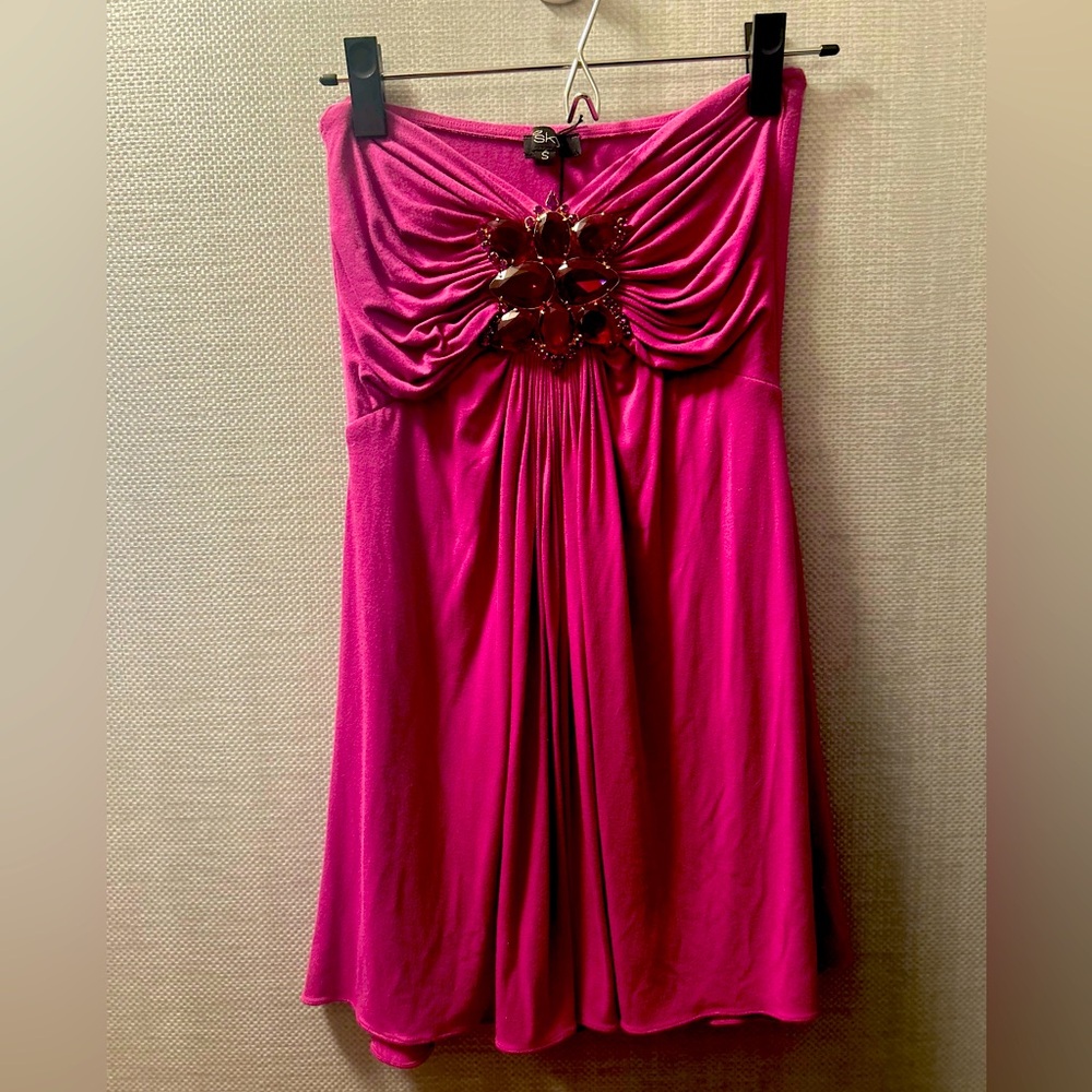 Sky brand mini dress or top size small- strapless